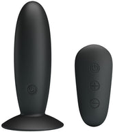 Mr Play Remote Control Vibrating Anal Plug Black Butt Plugs